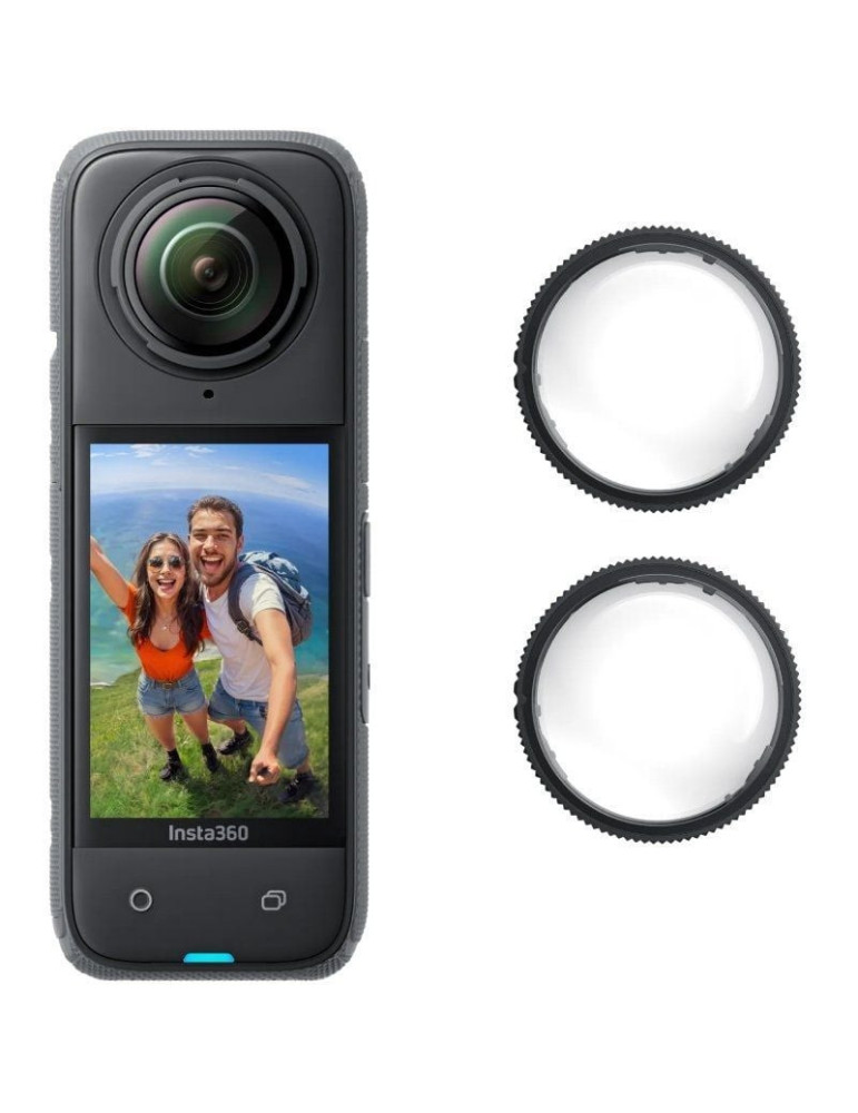 Cámara Digital Deportiva Insta360 X4/ 8K/ Ángulo de visión 360 / Negra