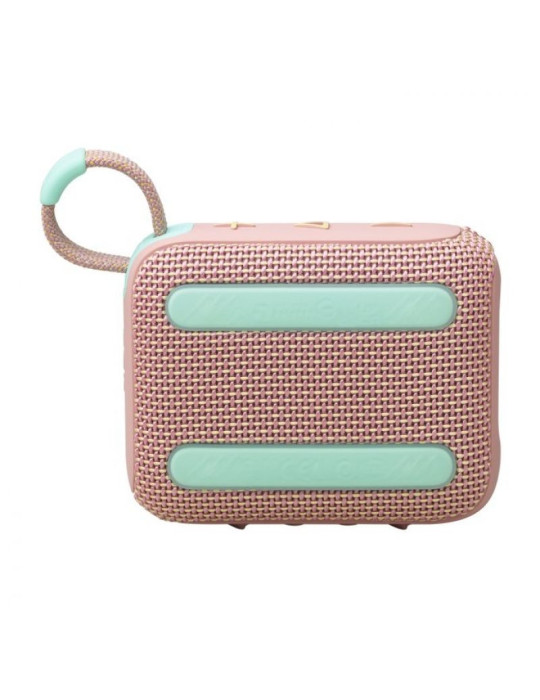 Altavoz con Bluetooth JBL GO 4/ 4.2W/ 1.0/ Rosa