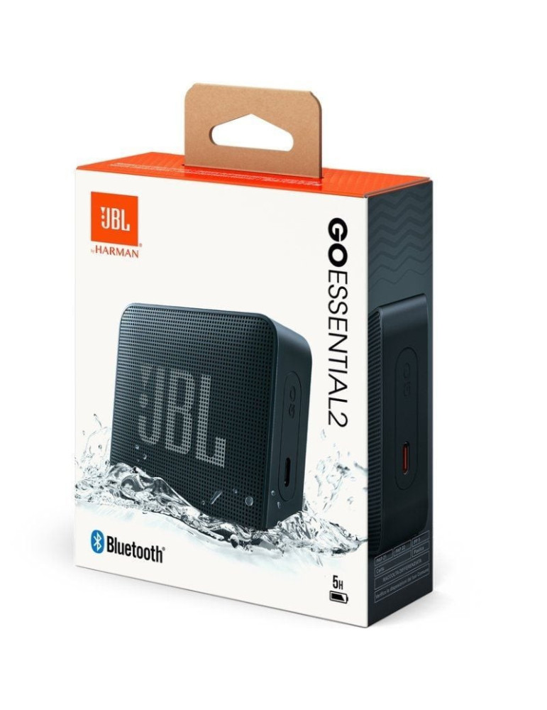 Altavoz con Bluetooth JBL GO Essential 2/ 3.1W/ 1.0/ Negro