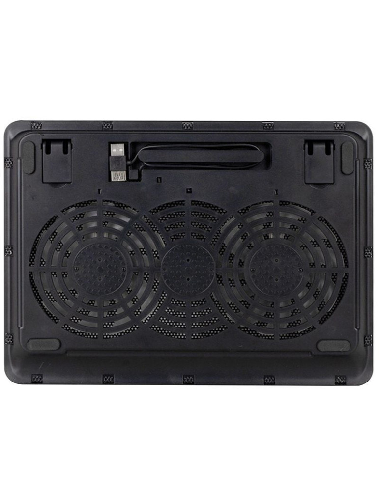 Soporte Refrigerante NGS Cooler Jetstand para Portátiles hasta 15.6"/ Iluminación LED