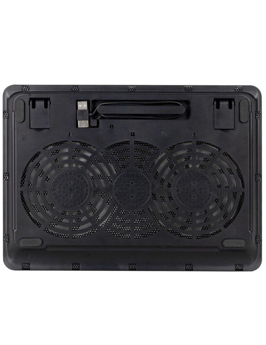 Soporte Refrigerante NGS Cooler Jetstand para Portátiles hasta 15.6"/ Iluminación LED