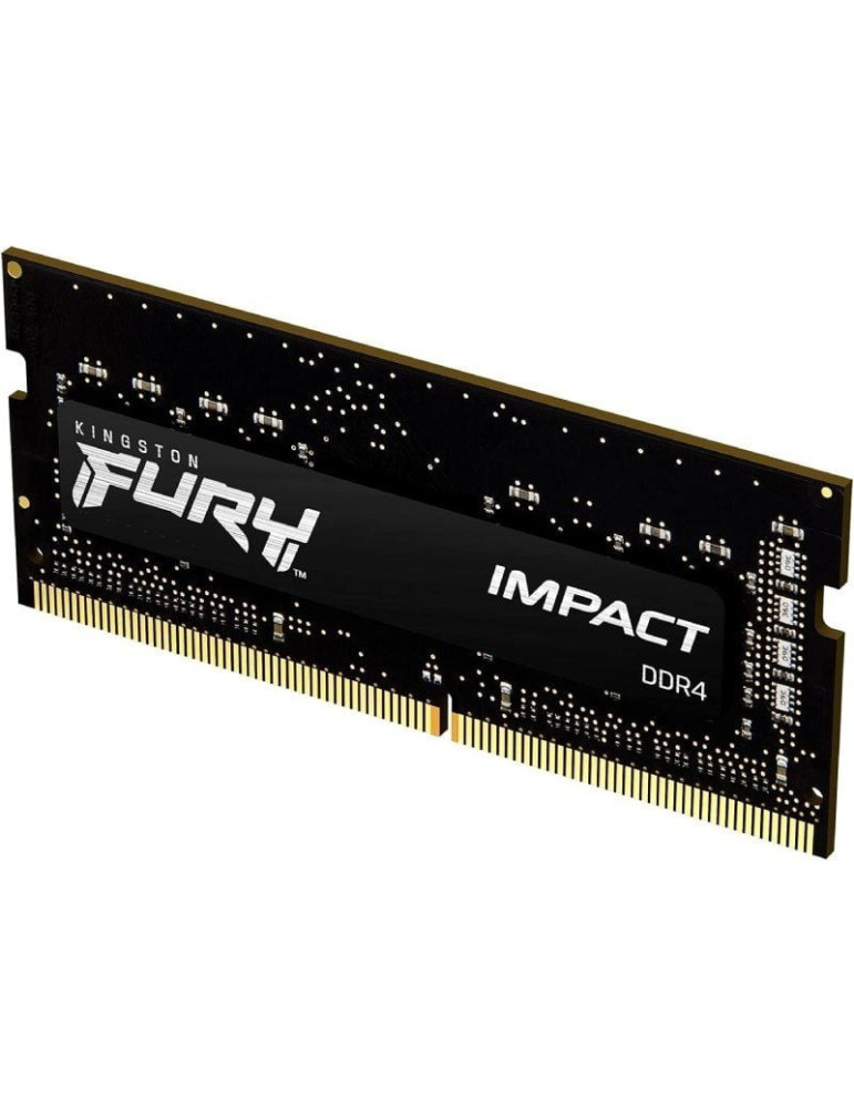 Memoria RAM Kingston FURY Impact 16GB/ DDR4/ 3200MHz/ 1.2V/ CL20/ SODIMM