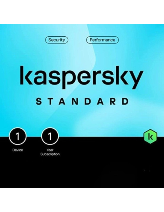 Antivirus Kaspersky Standard/ 1 Dispositivo/ 1 Año venta con pc/ Formato Tarjeta