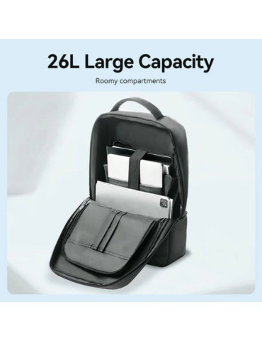 Mochila Vention KRSB0 para Portátiles hasta 17.3"/ 26L/ Impermeable/ Negra 2