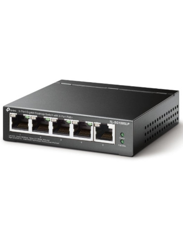 Switch TP-Link TL-SG1005LP 5 Puertos/ RJ-45 10/100/1000/ PoE 2