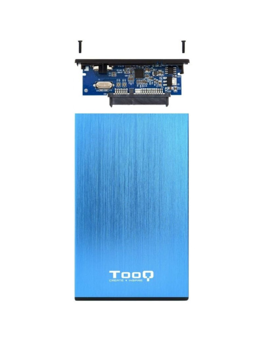 Caja Externa para Disco Duro de 2.5" TooQ TQE-2527BL/ USB 3.1