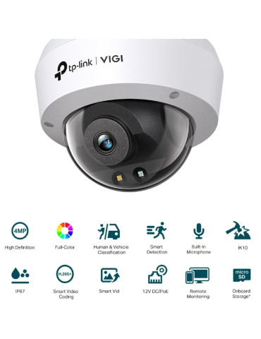 Cámara de Videovigilancia TP-Link VIGI C240 4mm/ 360 / Visión Nocturna/ Control desde APP 2