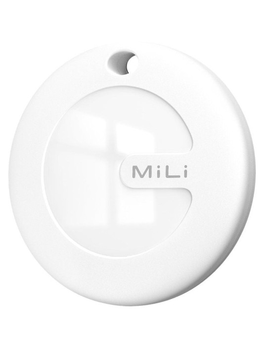 Localizador Leotec EasyTag Dual/ Blanco/ Incluye Llavero Marrón