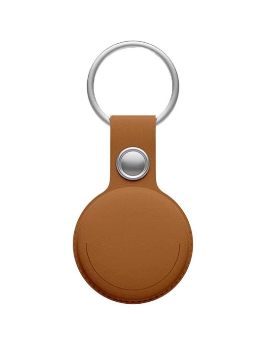 Localizador Leotec EasyTag Dual/ Blanco/ Incluye Llavero Marrón