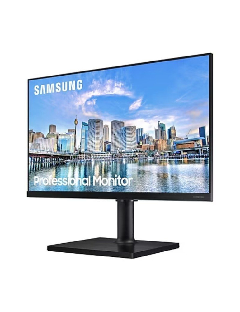 Monitor Profesional Samsung F24T452FQR 24"/ Full HD/ Negro