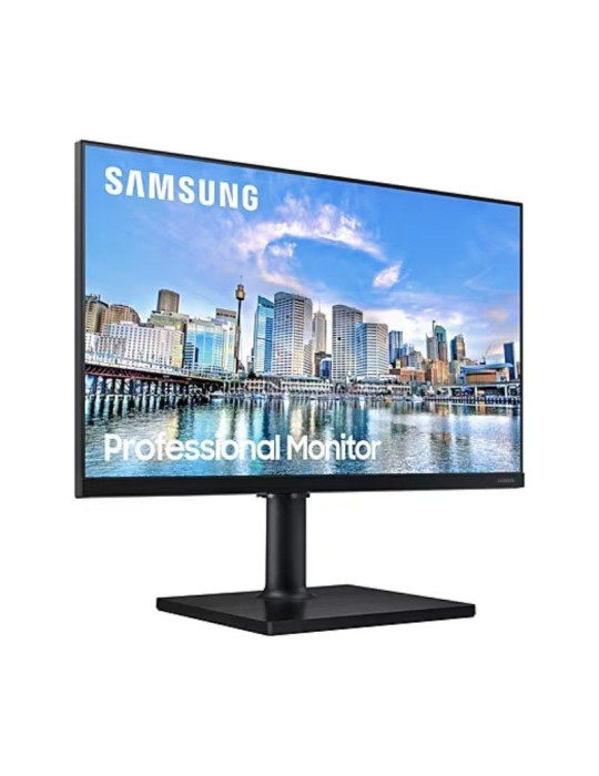 Monitor Profesional Samsung F24T452FQR 24"/ Full HD/ Negro
