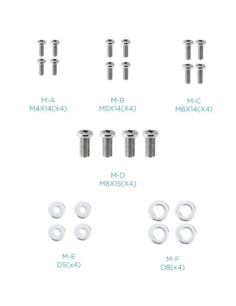 Soporte de Pared Inclinable TooQ LP1044T-B para TV de 23-43"/ hasta 45kg