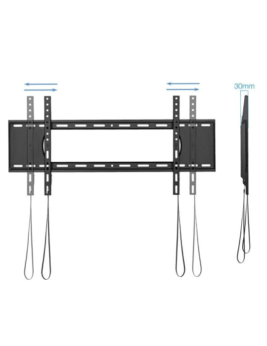 Soporte de Pared TooQ LP1090F-B para TV de 43-90"/ hasta 80kg