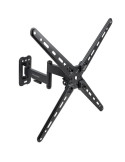 Soporte de Pared Extensible/ Giratorio/ Inclinable TooQ LP1356TN-B para TV de 13-55"/ hasta 25kg