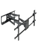Soporte de Pared Giratorio/ Inclinable/ Nivelable TooQ LP3790TN-B para TV de 43-90"/ hasta 75kg