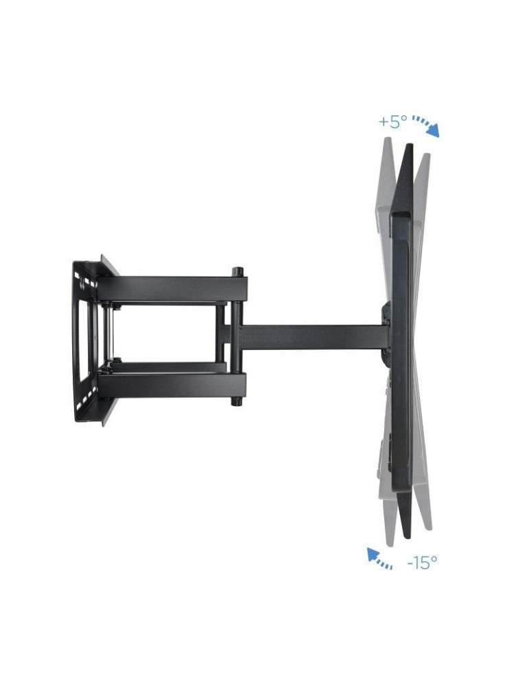 Soporte de Pared Giratorio/ Inclinable/ Nivelable TooQ LP75100TN-B para TV de 60-100"/ hasta 80kg