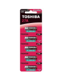 Pack de 5 Pilas 12V Toshiba 27A/ 12V/ Alcalinas