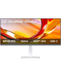 Monitor Profesional Ultrapanorámico LG 34BF550B-W 34"/ WFHD/ Multimedia/ Regulable en altura/ Blanco