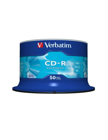 CD-R Verbatim Datalife 52X/ Tarrina-50uds 2
