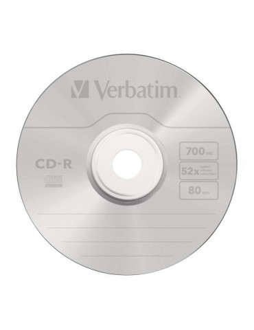 CD-R Verbatim Datalife 52X/ Tarrina-100uds 2