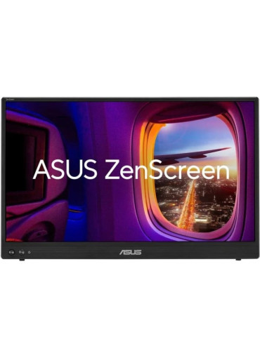 Monitor Portátil Asus ZenScreen MB16AHVE 15.6"/ Full HD/ Negro