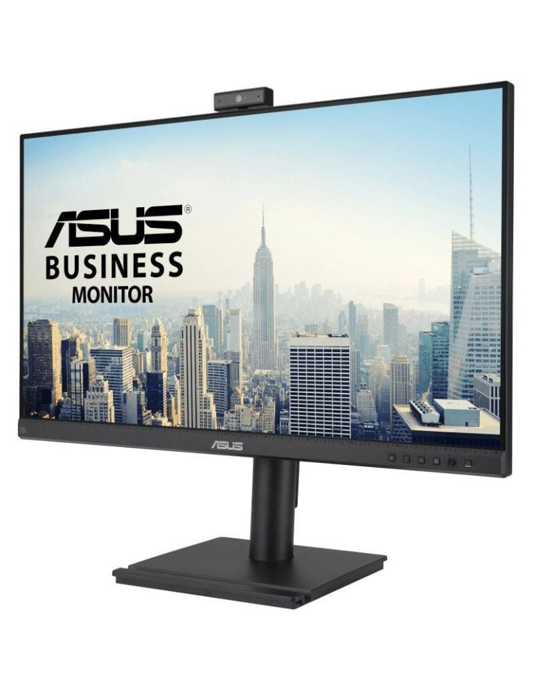Monitor Profesional Asus BE279QFK 27"/ Full HD/ Webcam/ Multimedia/ Regulable en altura/ Negro