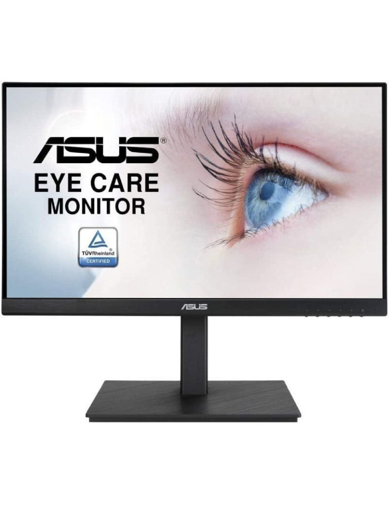 Monitor Profesional Asus VA229QSB 21.5"/ Full HD/ Multimedia/ Regulable en altura/ Negro