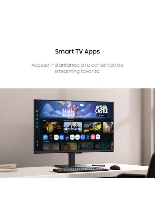 Smart Monitor Samsung M5 S27FM500EU 27"/ Full HD/ Multimedia/ Smart TV/ Negro