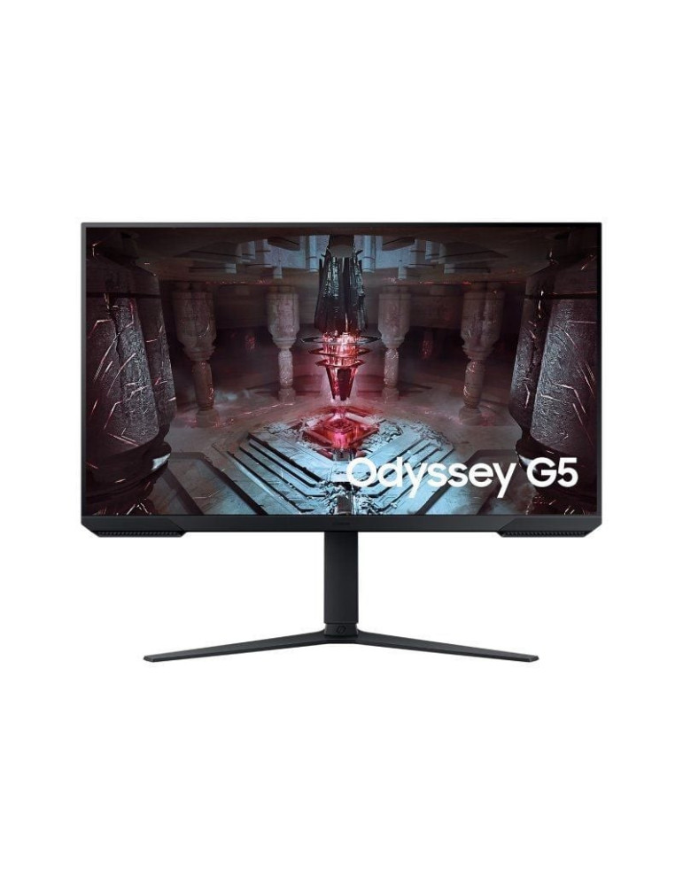 Monitor Gaming Samsung Odyssey G5 S32CG510EU 32"/ QHD/ 1ms/ 165Hz/ VA/ Regulable en altura/ Negro