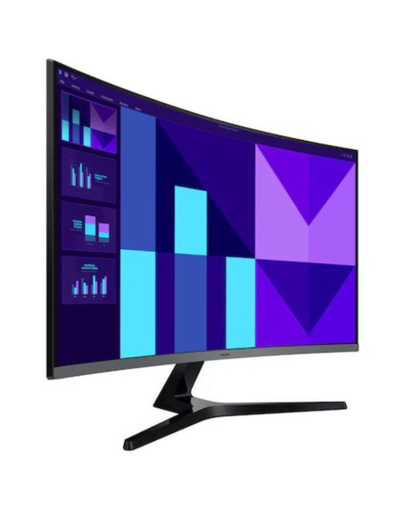 Monitor Profesional Curvo Samsung Essential S3 S39GD S32D396GAU 32"/ Full HD/ Multimedia/ Negro y Plata