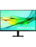 Monitor Profesional Samsung ViewFinity S6 S60UD S32D600UAU 32"/ QHD/ Regulable en Altura/ Negro