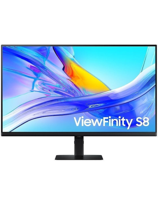 Monitor Profesional Samsung ViewFinity S8 S80UD S32D800UAU 32"/ 4K/ Regulable en altura/ Negro