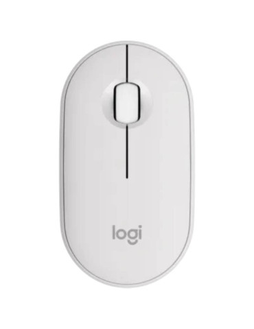 Ratón Inalámbrico Logitech Pebble 2 M350S/ Hasta 1000 DPI/ Blanco