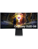 Monitor Gaming Ultrapanorámico Curvo Samsung G8 Odyssey OLED S34DG850SU 34"/ WQHD/ 0.03ms/ 175Hz/ Multimedia/ Regulable en Altur