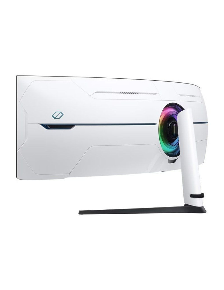 Monitor Gaming Ultrapanorámico Curvo Samsung Odyssey Neo G9 S57CG952NU 57"/ Dual UHD/ 1ms/ 240Hz/ VA/ Regulable en altura/ Blanc