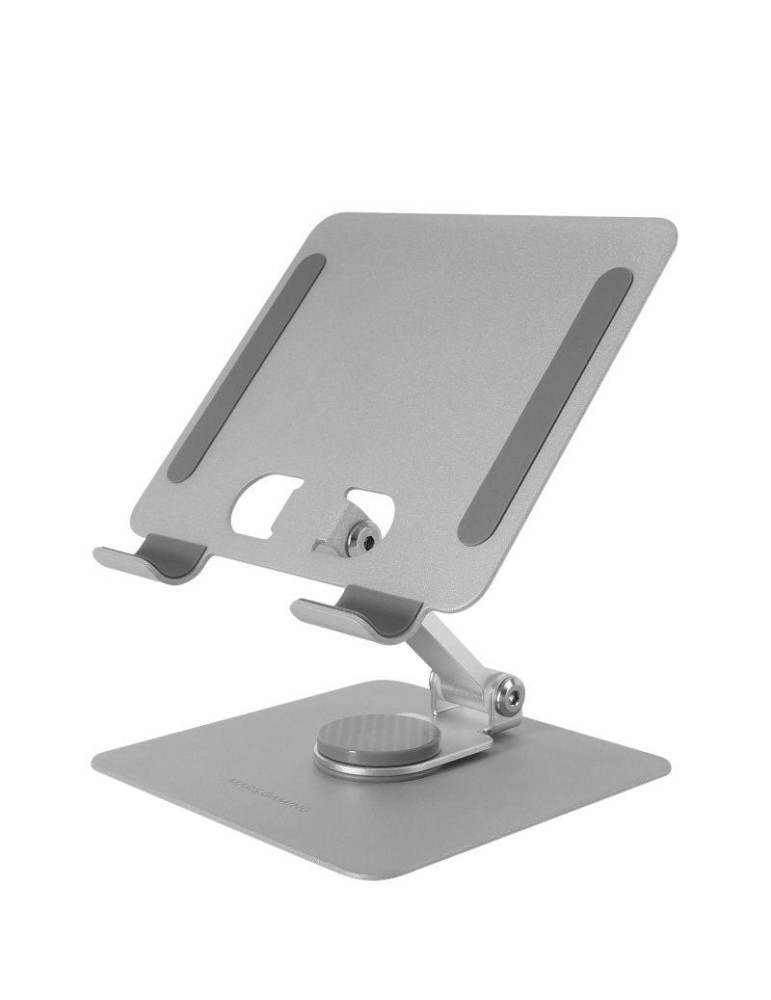 Soporte para Tablets/Convertibles Mars Gaming MA-RST/ hasta 13"/ Gris Plateado