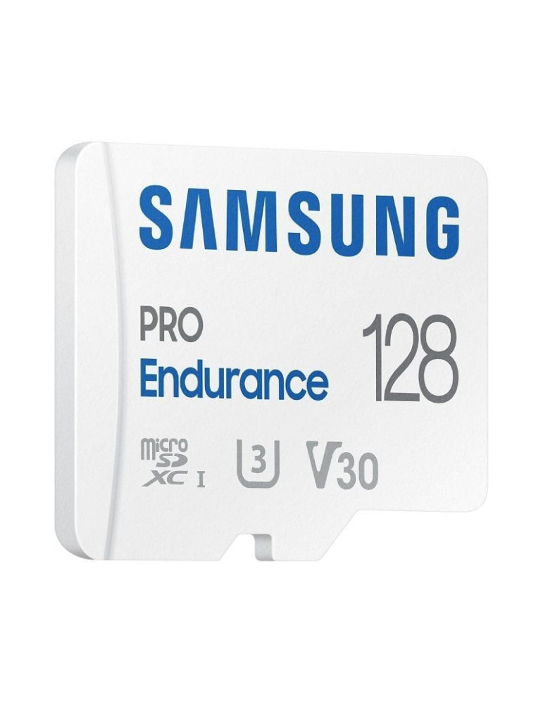 Tarjeta de Memoria Samsung Pro Endurance 128GB microSD XC con Adaptador/ Clase 10/ 100MBs
