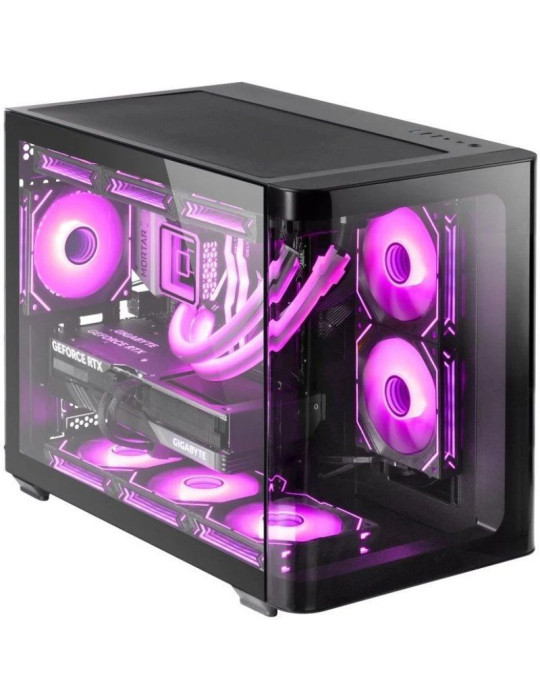 Caja Gaming Miniitorre Mars Gaming MC-FUSIONM