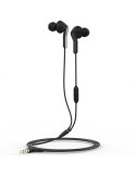 Auriculares Intrauditivos Muvit For Change MCHPH0004/ con Micrófono/ Jack 3.5/ Negros