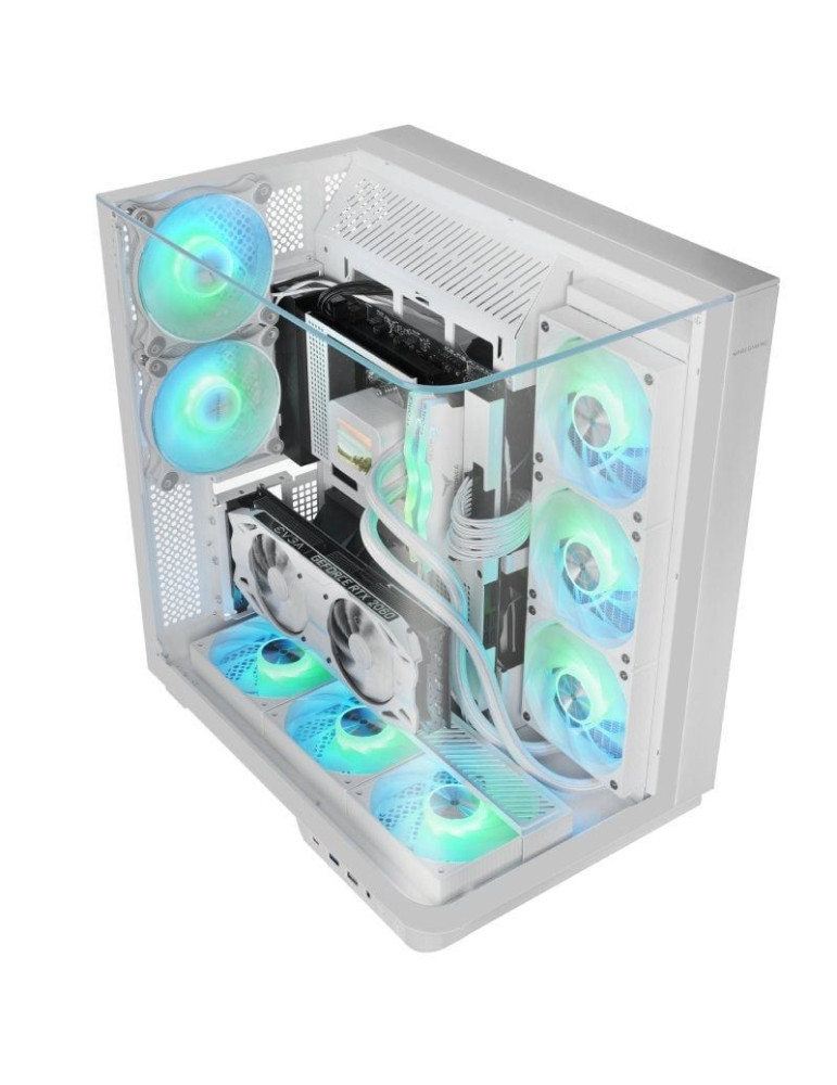 Caja Gaming Torre Mars Gaming MC-INFINIO/ Blanca