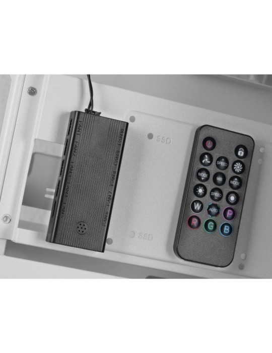 Caja Gaming Torre Mars Gaming MC-INFINIO/ Blanca