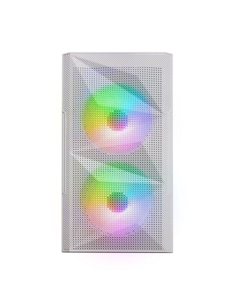 Caja Gaming Minitorre Mars Gaming MC-ME/ Blanca