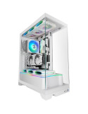 Caja Gaming Semitorre Mars Gaming MC-PRISMA/ Blanca