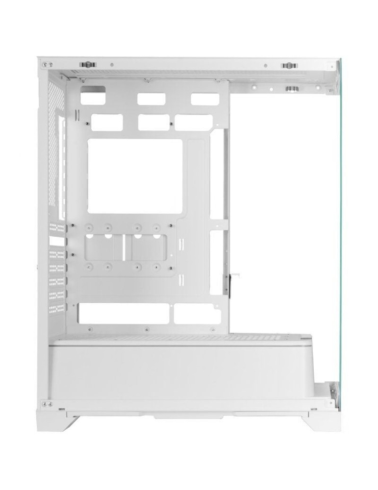 Caja Gaming Semitorre Mars Gaming MC-PRISMA/ Blanca