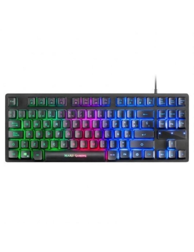 Pack Gaming Mars Gaming MCPTKLES/ Teclado + Ratón Óptico