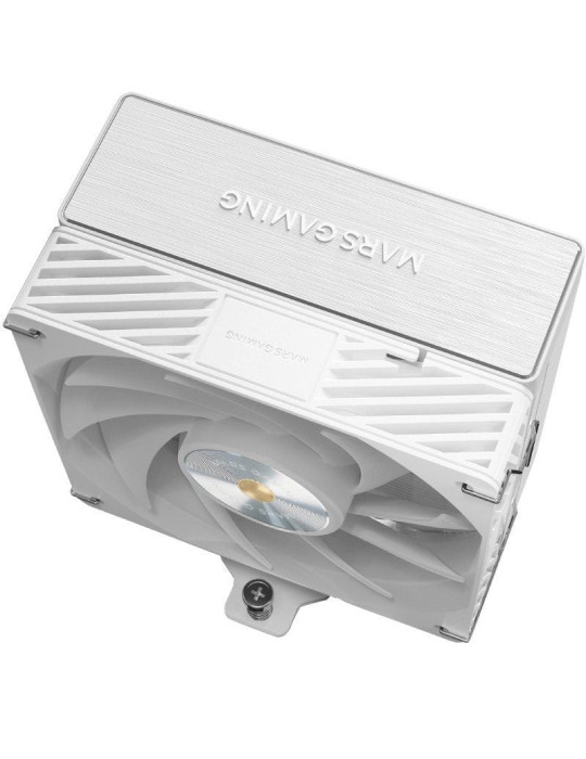 Ventilador con Disipador Mars Gaming MCPU-X4/ 12cm/ Blanco