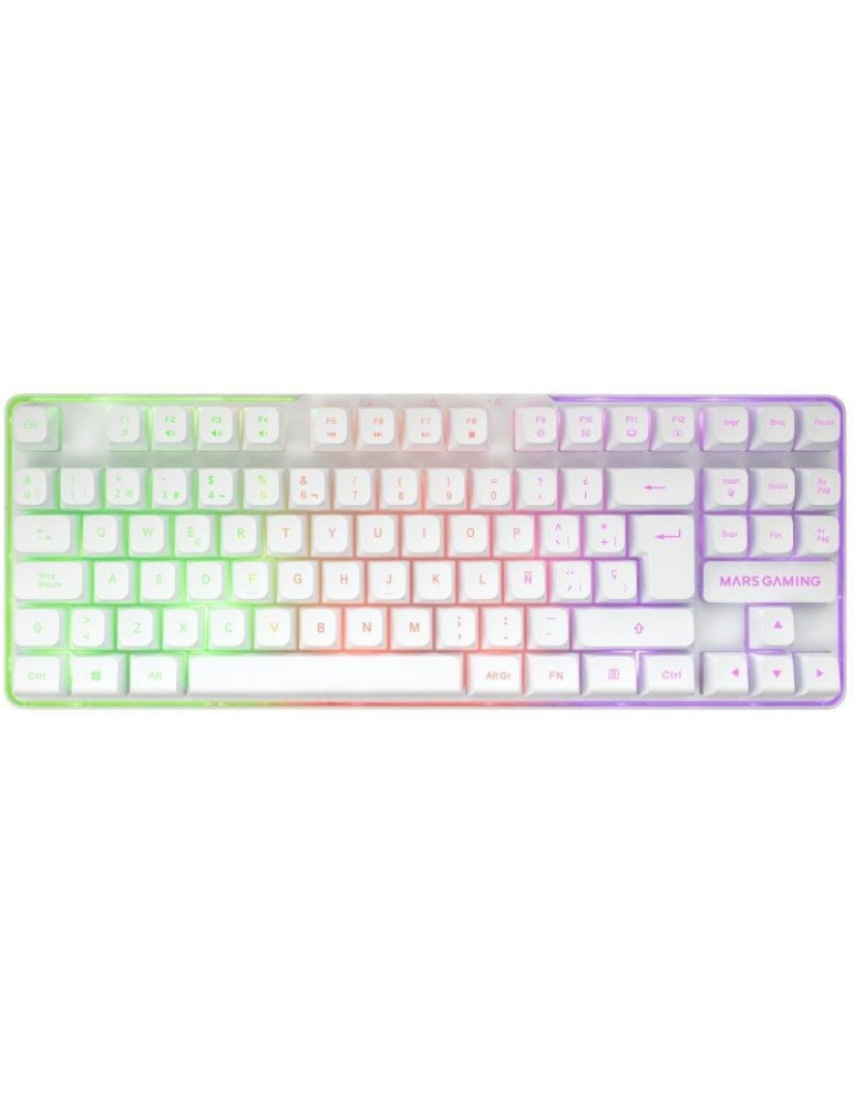 Pack Gaming Mars Gaming MCPWTKL/ Teclado Inalámbrico + Ratón Inalámbrico + Alfombrilla