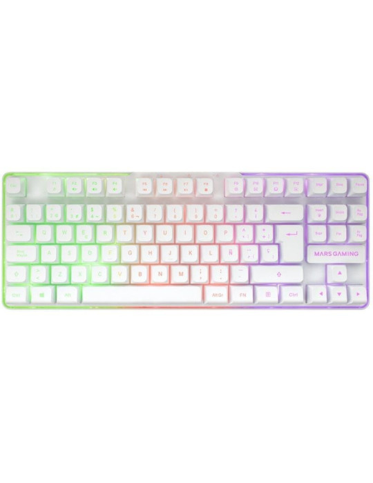 Pack Gaming Mars Gaming MCPWTKL/ Teclado Inalámbrico + Ratón Inalámbrico + Alfombrilla