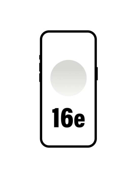 Smartphone Apple iPhone 16e 512GB/ 6.1"/ 5G/ Blanco