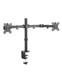 Soporte de Mesa para 2 Monitores Aisens DT32TSR-041/ Giratorio/ Inclinable/ hasta 8kg